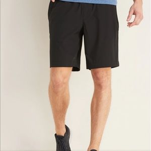 StretchTech Go-Dry Shade Black Men’s Jogger Shorts Medium Tall 10” inseam NWT